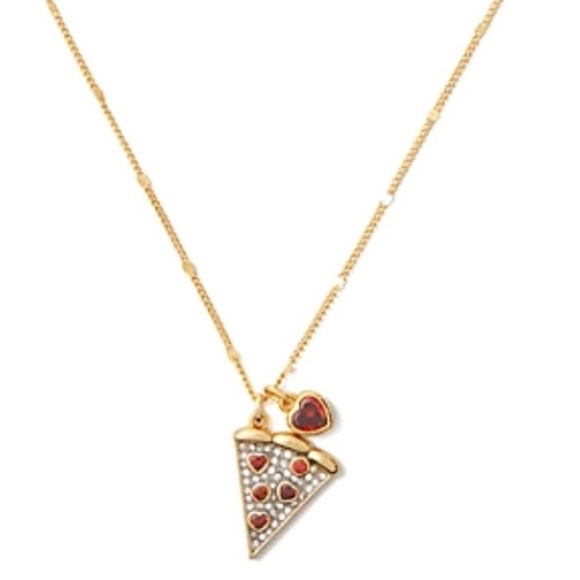 KATE SPADE • Pizza My Heart Necklace - Picture 1 of 6